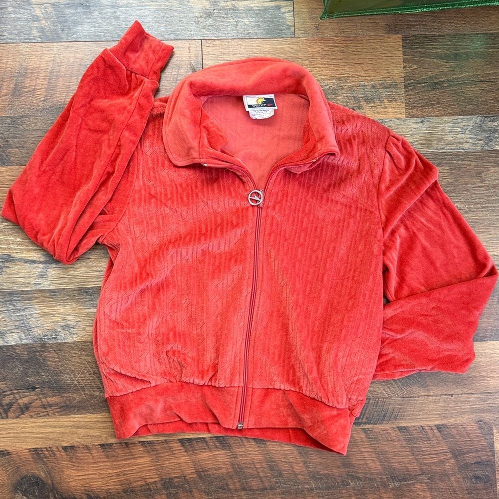 Speedo Women's Red and Orange Jacket